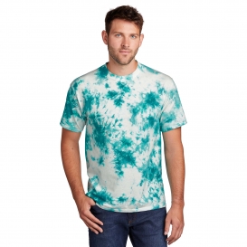 Port & Company PC145 Crystal Tie-Dye Tee - Teal