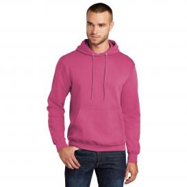 Port & Company PC78H Core Fleece Pullover Hooded Sweatshirt - Sangria