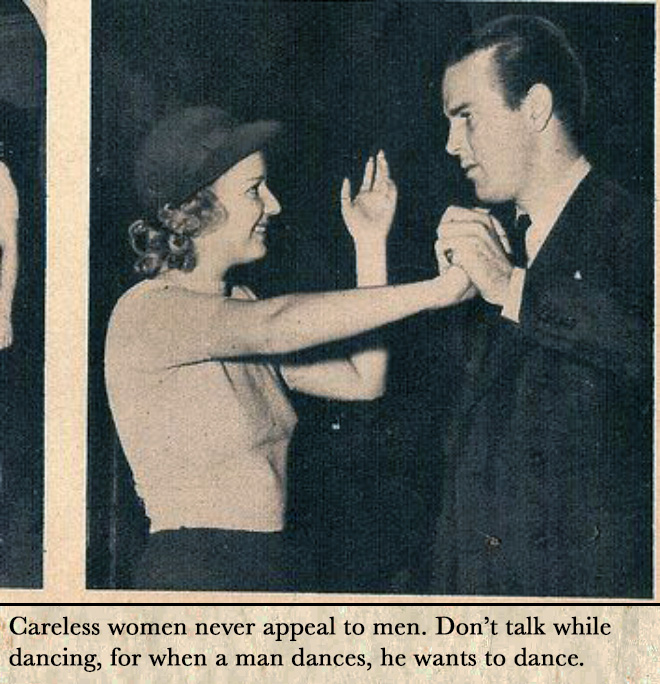 Tips for single women 1940s