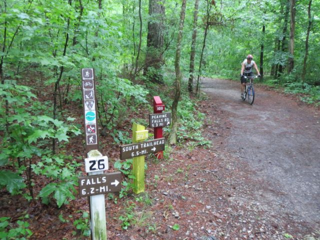 Al Alabama Oak Mountain Park Trail Hiking