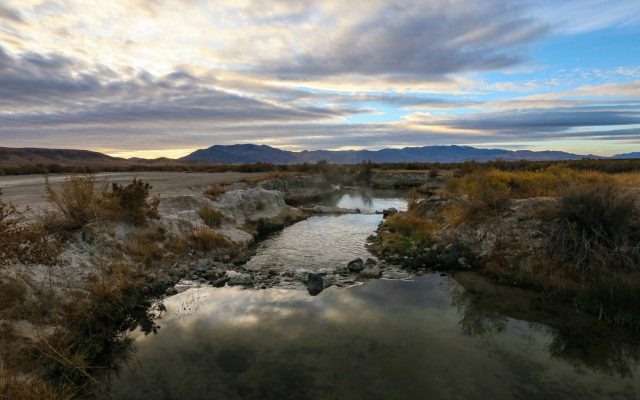 Bog Hot Spring in Nevada