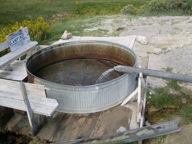 Monitor Valley Hot Springs in Nevada