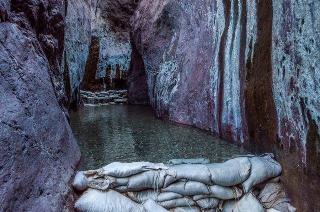 Natural Arizona Hot Spring in Nevada