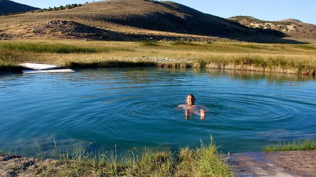 Ruby Valley Hot Springs in Nevada