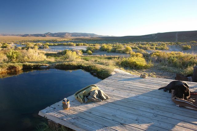 Spencer Natural Hot Springs in Nevada