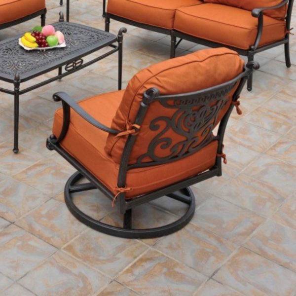 Grand Tuscany Club Swivel Rocker