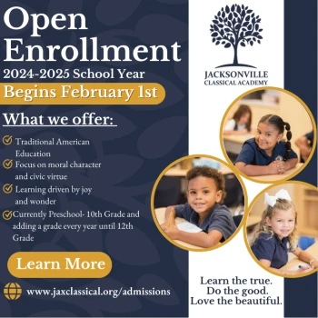 Jax Classical Open Enrollment