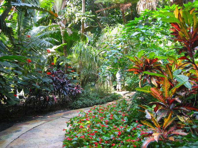 On the winding paths of Sunken Gardens