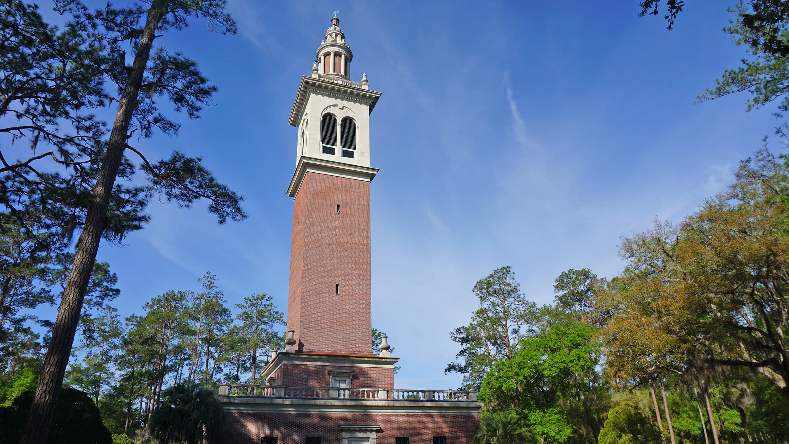 Brick carillion tower