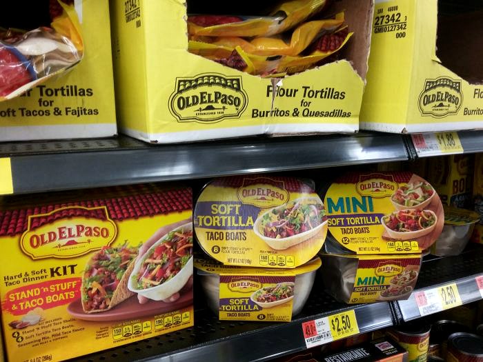 Old El Paso at Walmart via flouronmyface.com