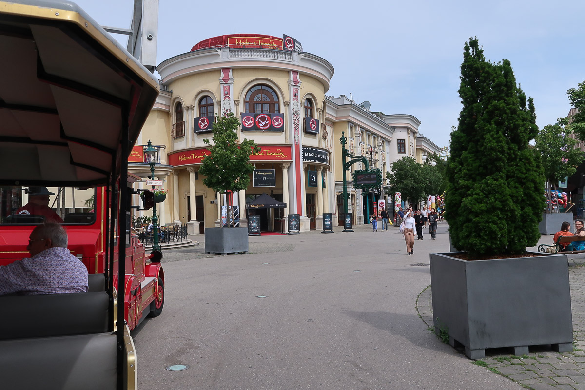 Exploring Vienna Prater with the Prater Train (Pictured Story)