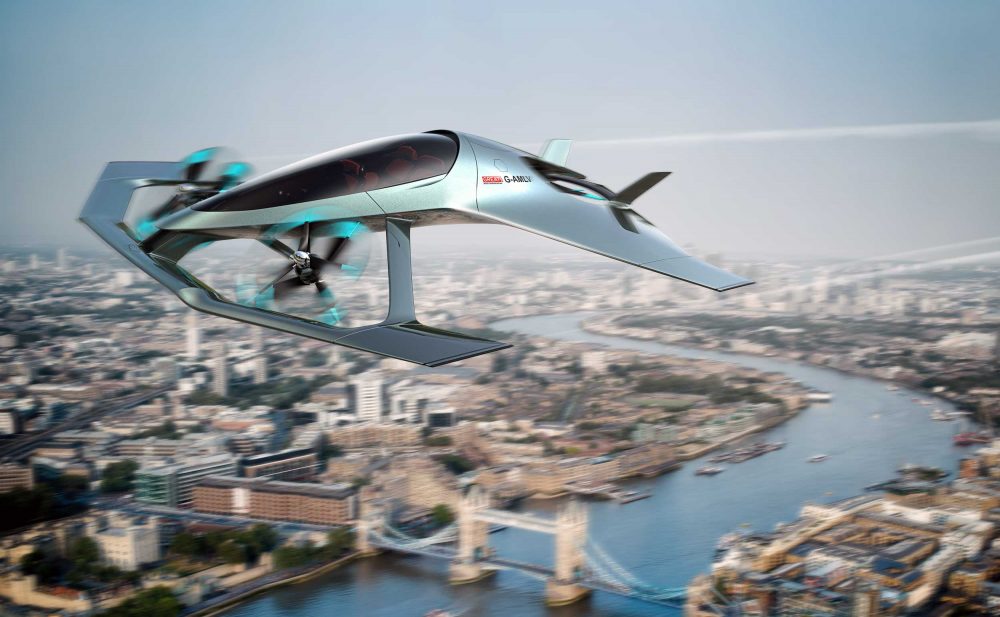 Aston Martin flying car