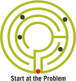 Start at the problem