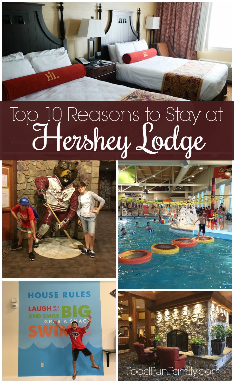 Top 10 reasons to stay at Hershey Lodge (whether you're visiting Hersheypark or not!)