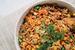 Shortcut Chicken Fried Rice