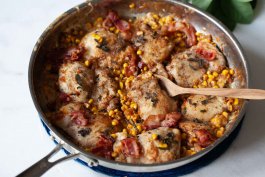 Easy Chicken and Corn Skillet Recipe