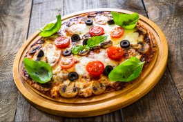 Zucchini pizza bake