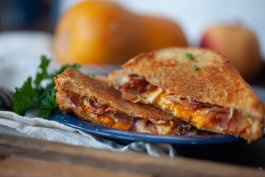 Pumpkin Grilled Cheese