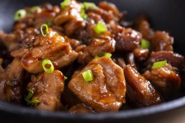 Stir Fry Chicken with Scallions