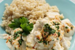 Smothered Sour Cream Chicken