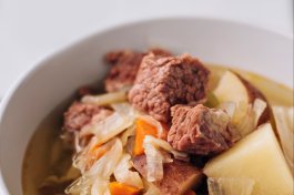 Corned Beef and Cabbage Soup