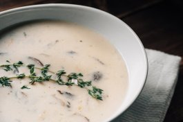 Extra Creamy Mushroom Soup