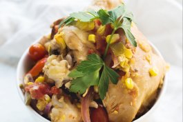 Mango Salsa Slow Cooker Chicken