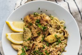 Slow Cooker Chicken Piccata