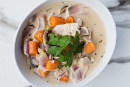 Slow Cooker Chicken Wild Rice Soup