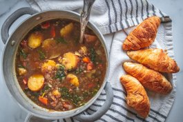 veggie lentil soup