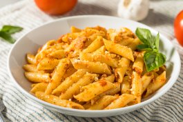 Paprika Pesto Pasta