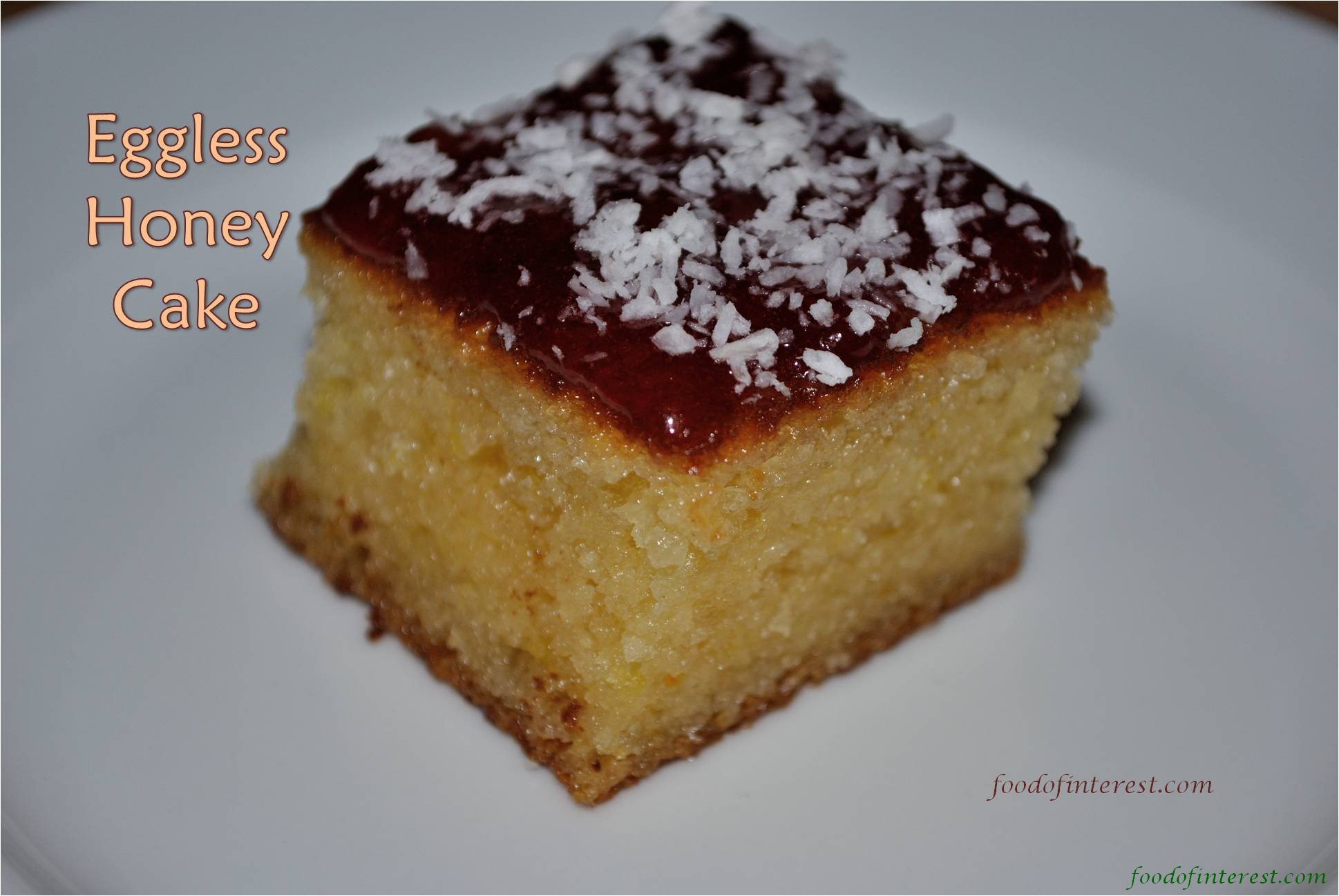 Eggless Honey Cake