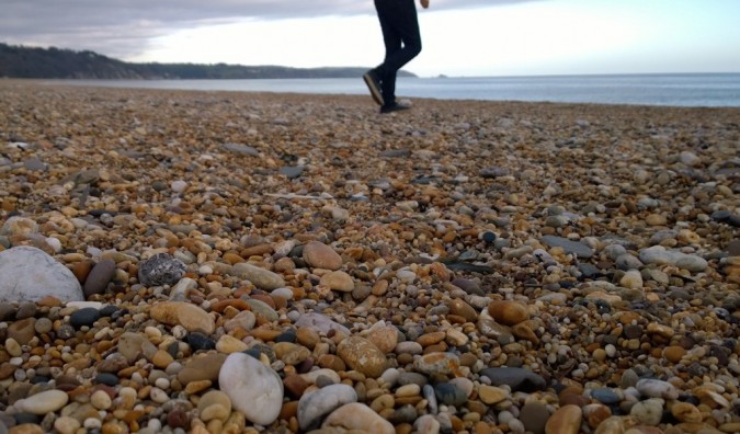 Pebble Beach in Devon