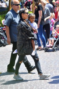 Kim Kardashian North West Disneyland Birthday