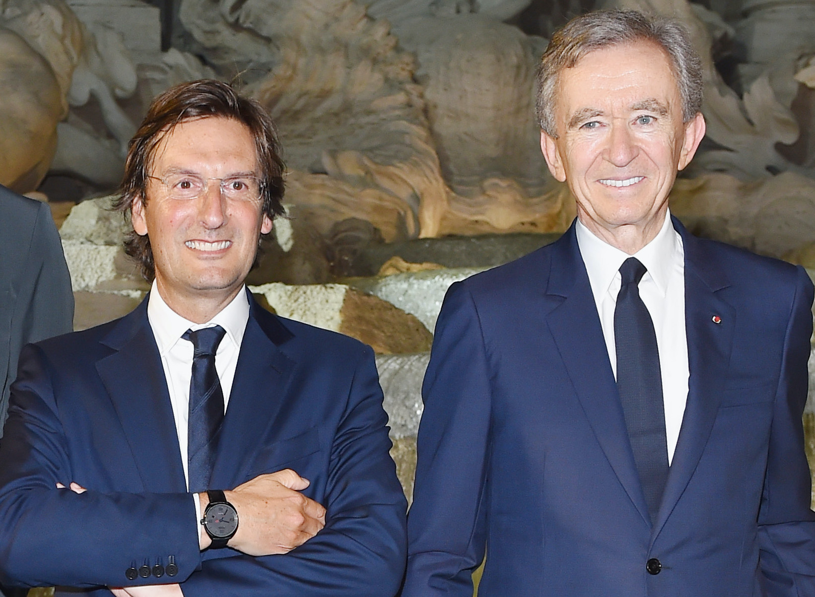 Pietro Beccari e Bernard Arnault LVMH