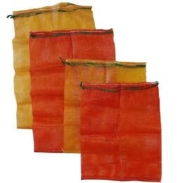 Forest Master Mesh Log Bag, 50cmx60cm, 55cmx80cm, Orange Bag and Red Bag