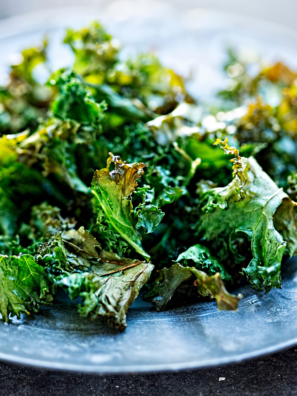 Air Fryer Sea Salt Kale Chips