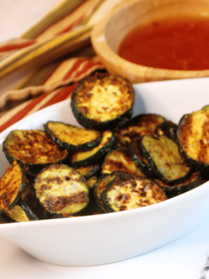 Ninja Woodfire Grilled Zucchini