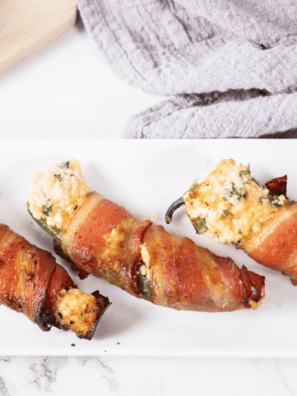 Ninja Foodi Grill Bacon-Wrapped Jalapeno Poppers