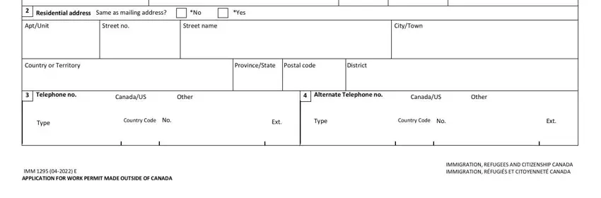 Country or Territory, District, and Yes inside canada work visa application form pdf