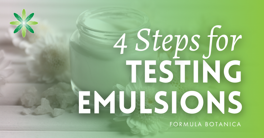 2015-12 Steps for testing emulsions