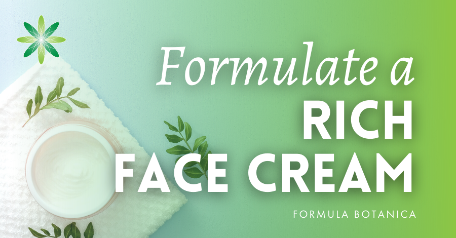 2017-08 Formulate a rich face cream