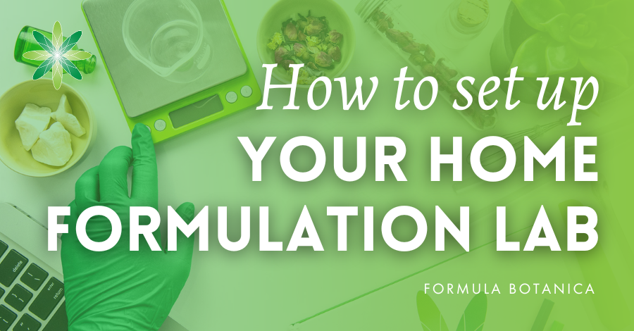 How to set up your Home Formulation Lab