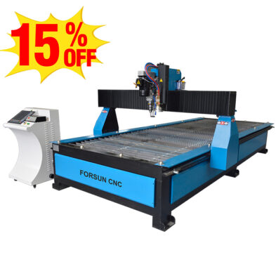 CNC Plasma Drilling & Cutting Machine with Flame Torch for metal cutting and drilling