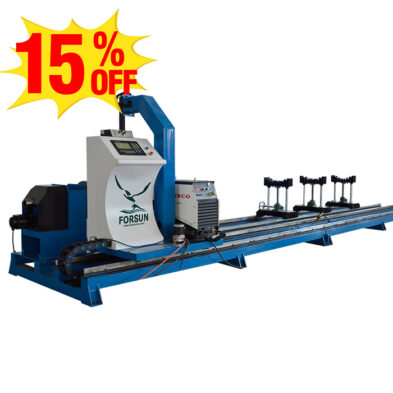 CNC Plasma Cutter Machine with Pipe Cutting for Metal Pipes and Sheets