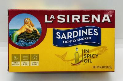 La Sirena Sardines 125g.