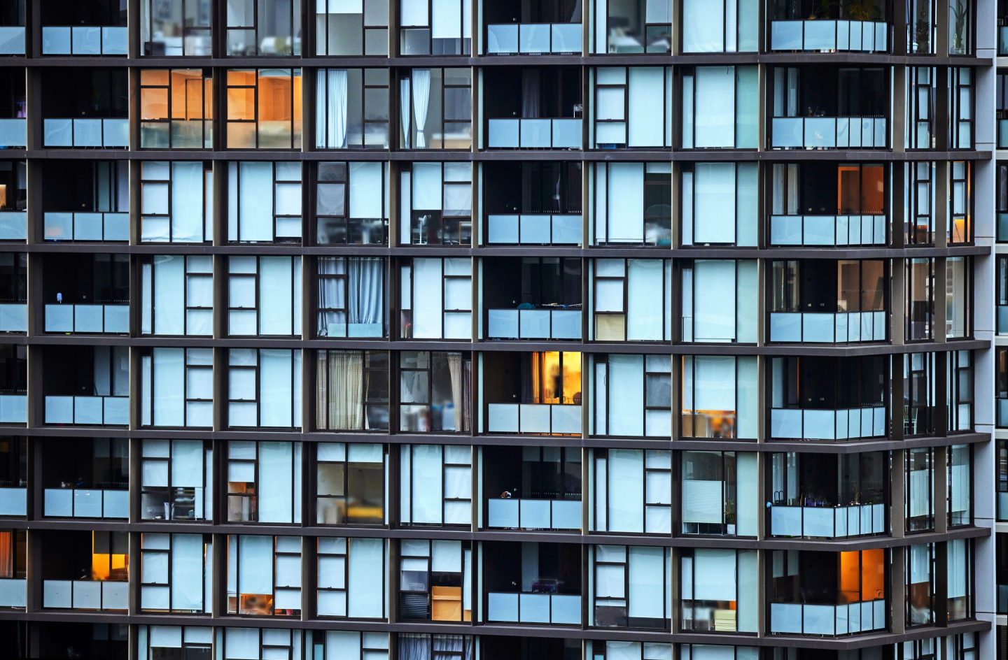 Apartment building exterior