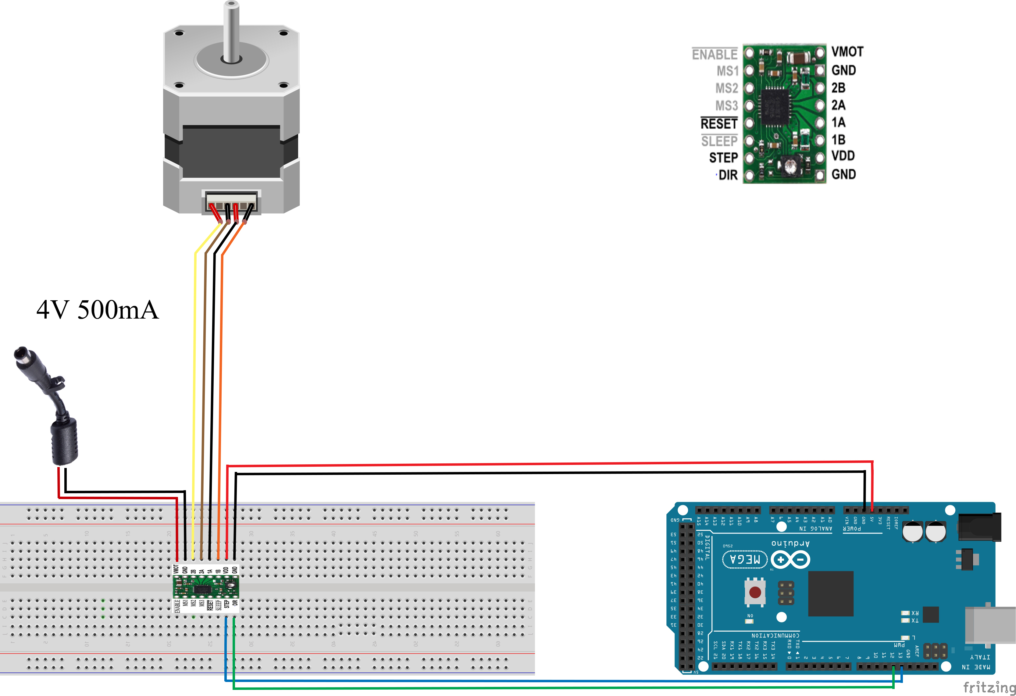 Nema 17 Stepper Motor Wiring Diagram Wiring Diagram S - vrogue.co