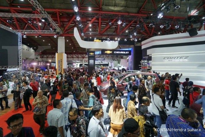 Adu promosi Hyundai, Mitsubshi dan Toyota di IIMS 2018