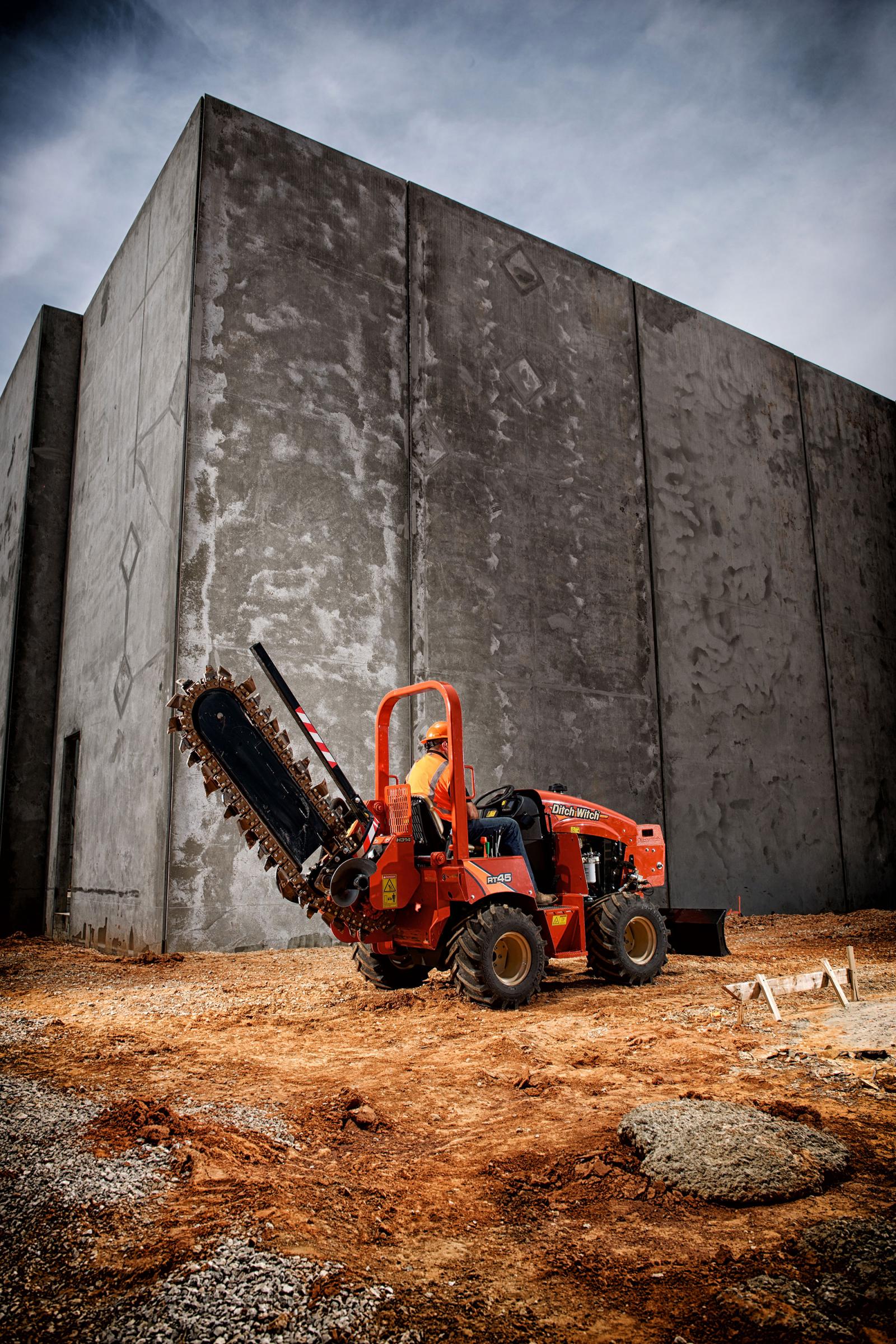 Ditch Witch RT45 Ride-On Trencher